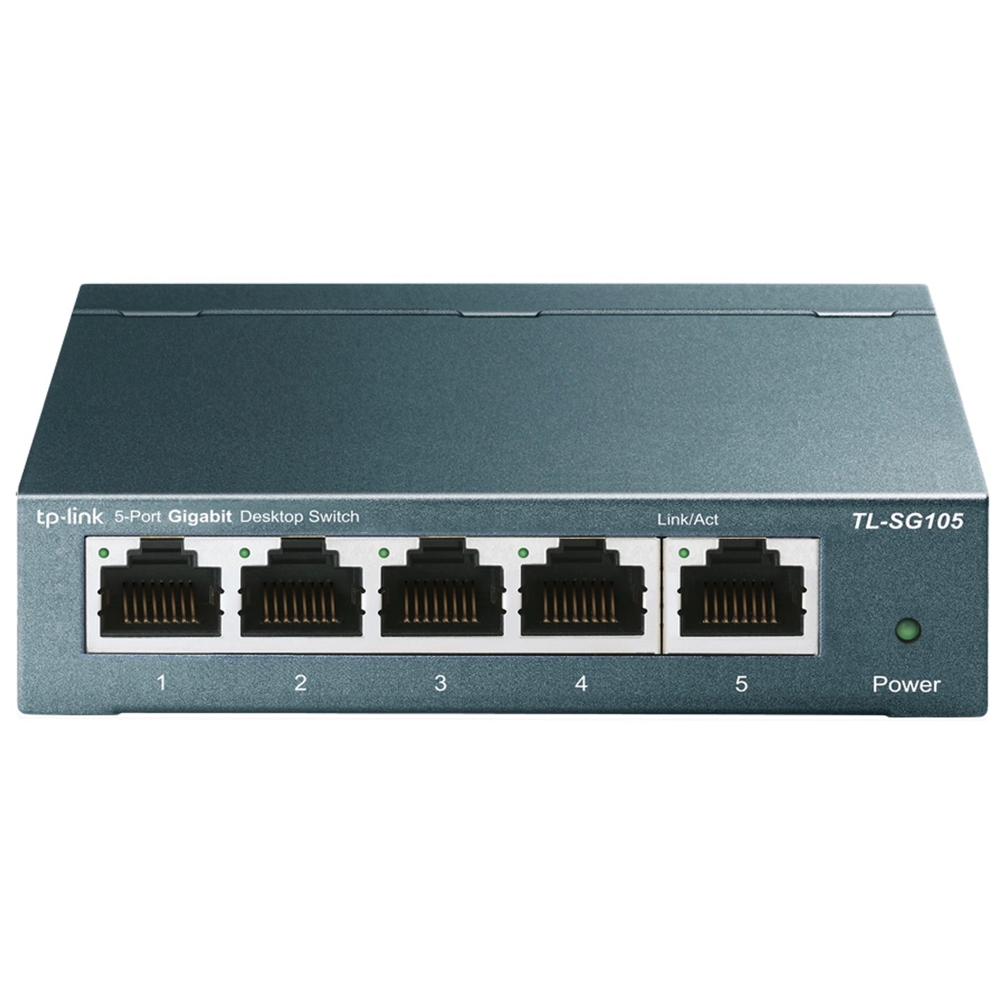 P-LINK TL-SG105 5-Port 10/100/1000Mbps Desktop Gigabit Steel Cased Switch TL-SG105