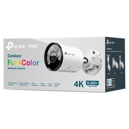 TP-Link InSight S385 8 Megapixel Outdoor 4K Network Camera - Color - Bullet INSIGHT S385(2.8MM,4MM)
