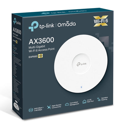TP-Link Omada EAP660 HD 802.11ax 3.52 Gbit/s Wireless Access Point EAP660 HD