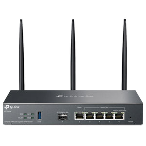 TP-Link Omada ER706W Wi-Fi 6 IEEE 802.11 a/b/g/n/ac/ax Ethernet Wireless Router ER706W