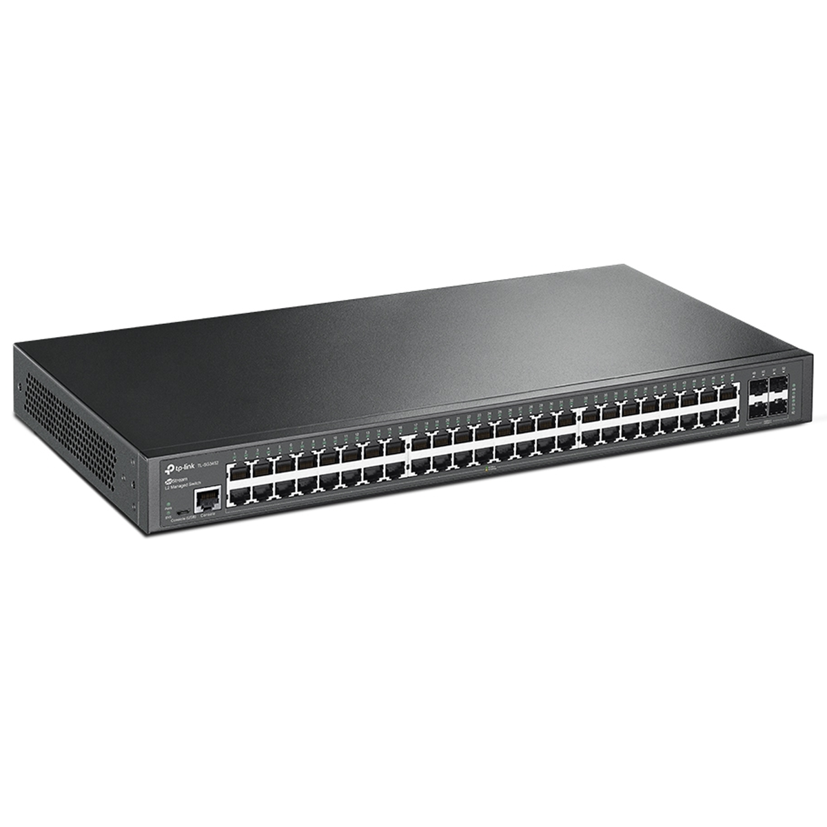 TP-Link JetStream 48-Port Gigabit L2 Managed Switch with 4 SFP Slots TL-SG3452