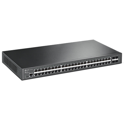 TP-Link JetStream 48-Port Gigabit L2 Managed Switch with 4 SFP Slots TL-SG3452