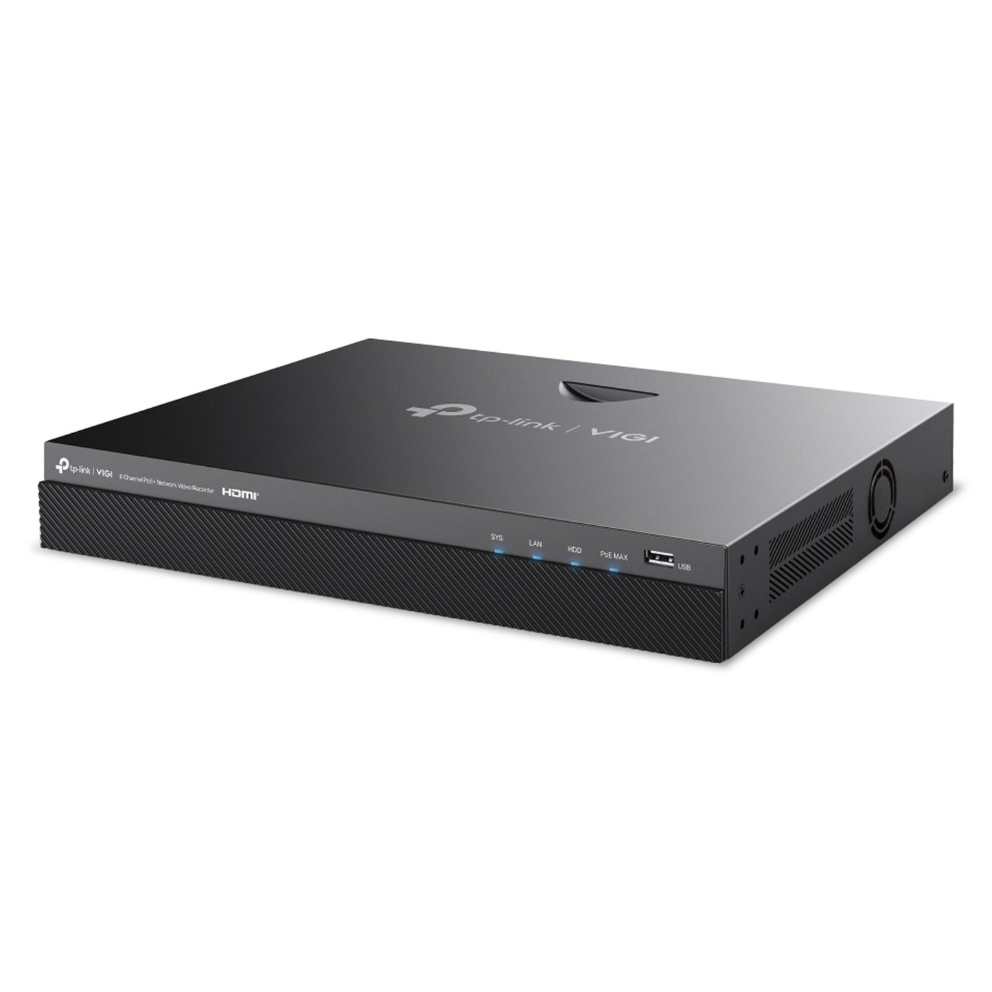 TP-Link VIGI 8 Channel PoE+ Network Video Recorder - 2 TB HDD VIGI NVR2008H-8MP