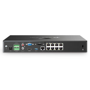 TP-Link VIGI 8 Channel PoE+ Network Video Recorder - 2 TB HDD VIGI NVR2008H-8MP