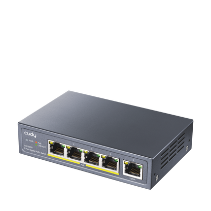 GS1005P(5-Port Gigabit PoE+ Switch)