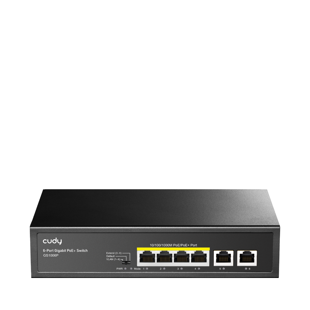 GS1006P(6-Port Gigabit PoE+ Switch)