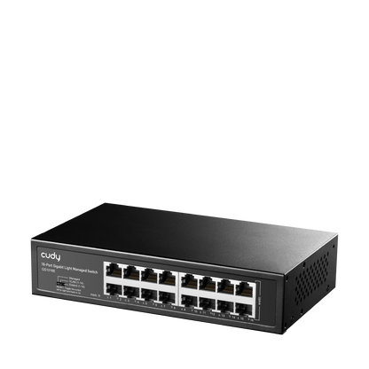 GS1024E(24-Port Gigabit Rackmount Light Managed Switch)