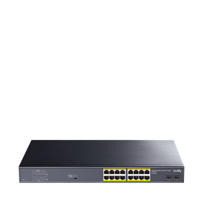 GS1020PS2(16-GbE PoE Switch with 2 Uplink SFP)