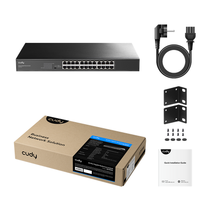 GS1024L(24-Port Gigabit Unmanaged Switch)