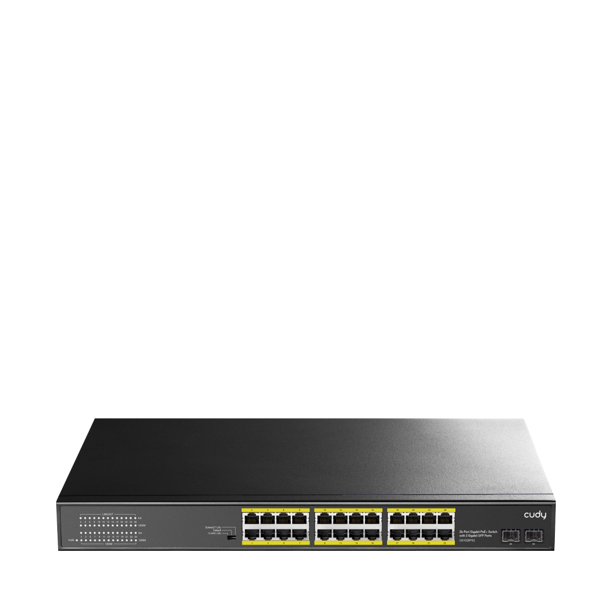 GS1028PS2(24-GbE PoE Switch with 2 Uplink SFP)