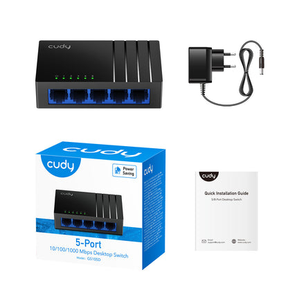 GS105D(5-Port Gigabit Unmanaged Switch)