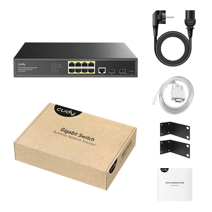 GS2008PS2(8-GbE PoE L2 Managed Switch with 2-SFP)