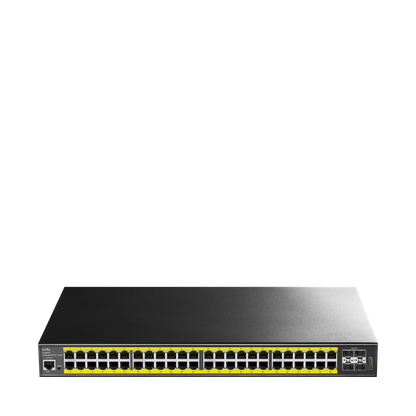 GS2048PS4-720W(48-GbE PoE L2 Managed Switch with 4-SFP+)
