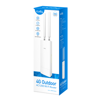 LT500 Outdoor(Indoor/Outdoor 4G AC1200 Wi-Fi Router)