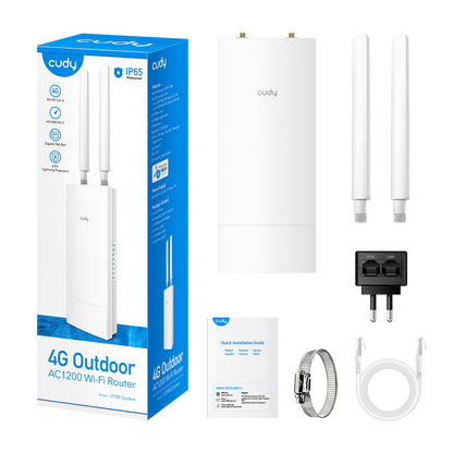 LT700 Outdoor(Indoor/Outdoor 4G Cat 6 AC1200 Wi-Fi Router)