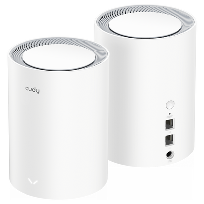 M3000(2-Pack)(AX3000 Wi-Fi 6 Mesh  2.5G Solution)