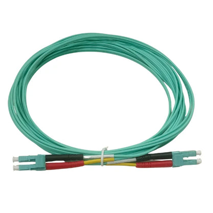 1m (3ft) Fiber Patch Cable, LC UPC to LC UPC, Duplex, 2 Fibers, Multimode (OM3), Riser (OFNR), 2.0mm, (More Length) 2m(7ft) 3m(10ft) 5m(16ft) and customized.