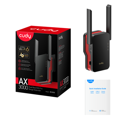 RE3000 1.0 (AX3000 Mesh Wi-Fi 6 Range Extender)