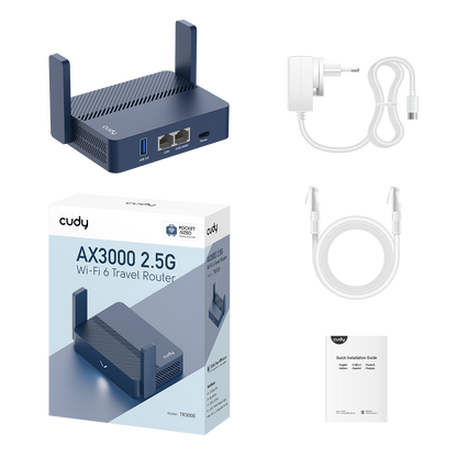 TR3000 1.0 (AX3000 2.5G Wi-Fi 6 Mini VPN Router)