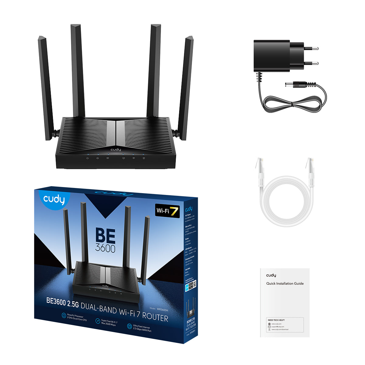 WR3600H 1.0 (BE3600 2.5G Wi-Fi 7 Router)